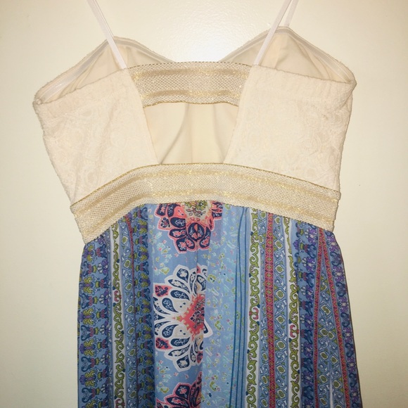 Strapless Dress Size XL City Triangles - Picture 2 of 8